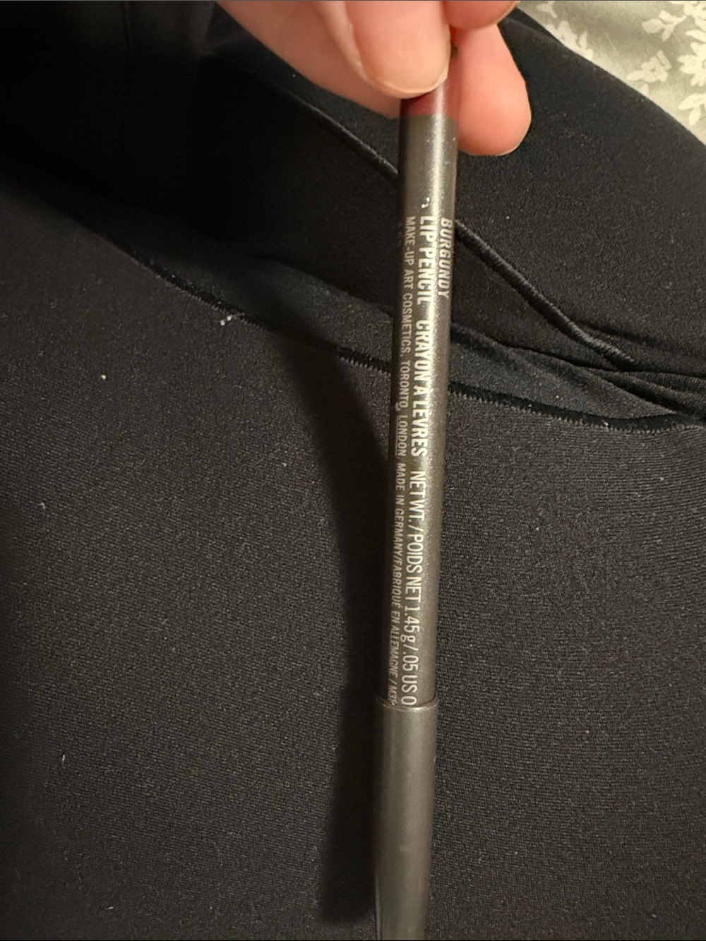 Mac lip pencil burgundy from 2003